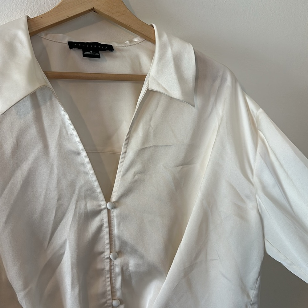 Sanctuary Cream Blouse - Picture 3 of 4